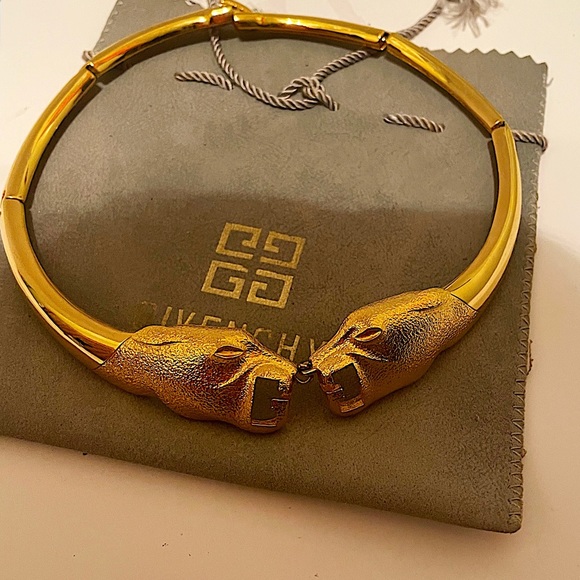 Givenchy Jewelry Authentic Vintage Givenchy Double Panther Heads